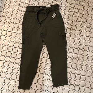 Women's Olive Cargo Pants